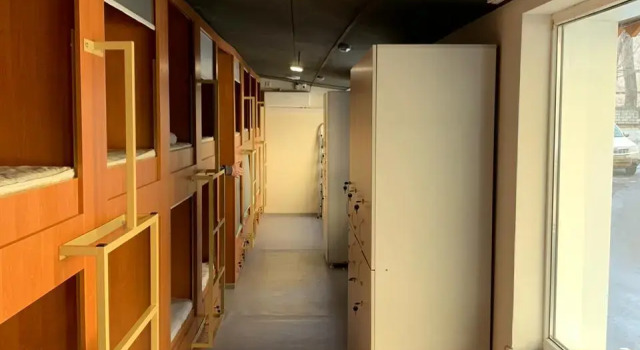 Одноместная Capsule Kapsula vremeni Сapsule hotel