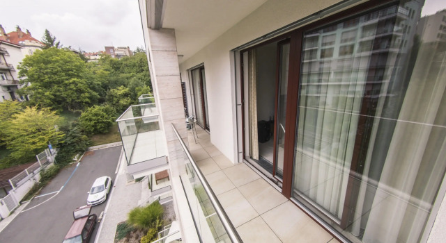 Апартаменты c 1 комнатой с балконом и с красивым видом из окна Апартаменты Residence Park Nikolajka