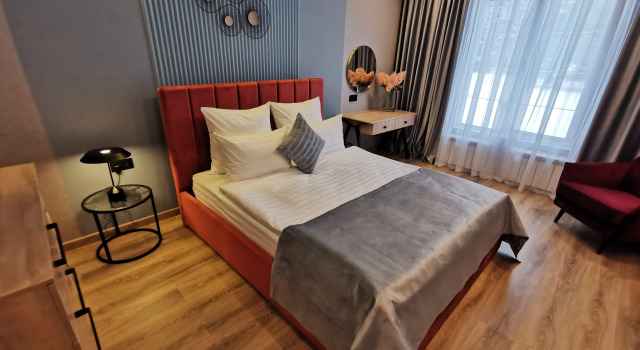 Двухместный номер Comfort с красивым видом из окна Банный Курорт Лесной Дух