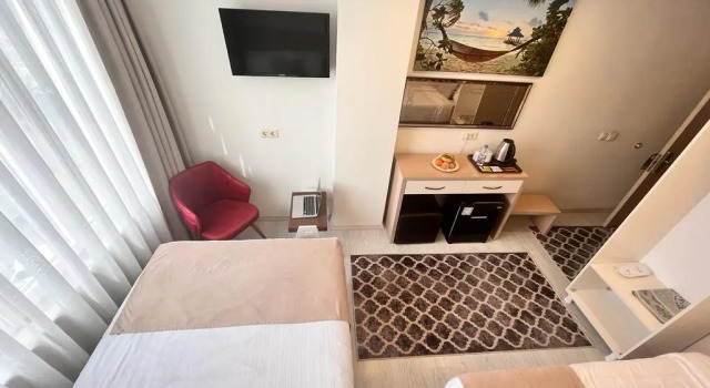 Трёхместный номер Standard с видом на море Отель ŞİMAL HOTEL