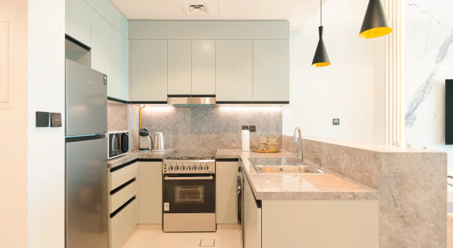 Апартаменты KeyRock Living | Golf Gate Apt with Pool Access, Забронировать Апартаменты/квартира Отели Эмирата Дубая с бассейном, рядом с Поле для гольфа Jumeirah Golf Estates, Бассейн