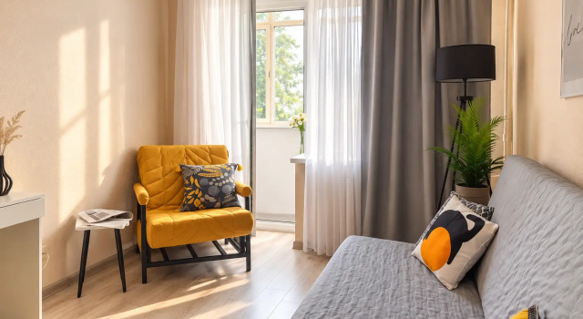 Dvuhkomnatnaya ApartKazan'16 na Kalinina 3 Flat, Prenota Appartamento Vakhitovsky district 