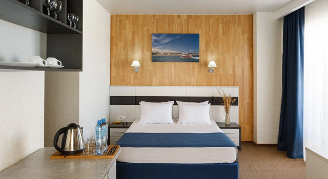 Двухместная студия (Корпус 1) Отель Sunmarinn Resort hotel