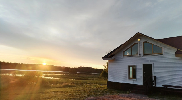 Na Beregu Ladozhskogo Ozera Cottage, Prenota Casa vacanze Hotel a Carelia con parcheggio, Parcheggio