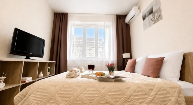 Four Seasons S Kofemashinoy V Geograficheskom Tsentre Goroda Apartments, Reserva ahora Apartamento Oktyabrsky district 