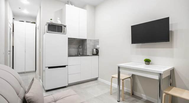 Studiya u Metro Botanicheskiy Sad Flat, Rezerwuj Apartament Moskwa Rosja