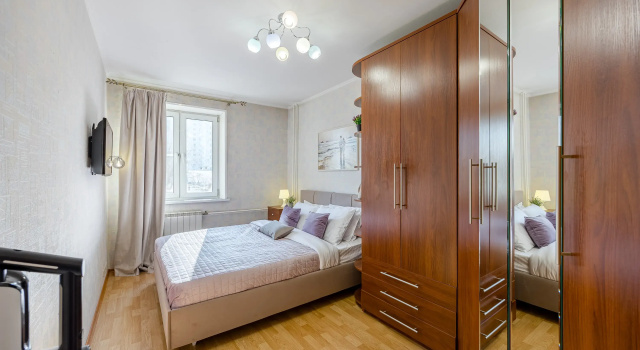 Uyutnaya kvartira v Belyaevo Flat, Rezervovat Apartmán Hotely v UZAO Area s parkováním, Parkování