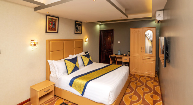 Номер Deluxe Отель Afro Park Hotel And Health Club