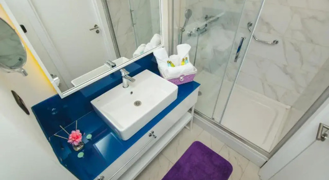 Двухместная студия с балконом и с красивым видом из окна Апарт-отель Vista Paradise Orbi City Batumi