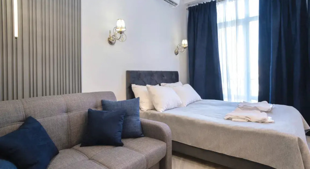 Двухместные апартаменты Premium с красивым видом из окна Апартаменты Red Apartments Имеретинские Курорты Мелисса