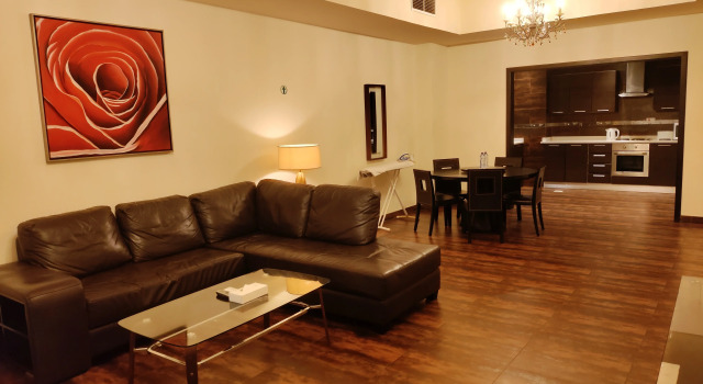 Апартаменты с 3 комнатами с красивым видом из окна Отель Al Manzil Hotel