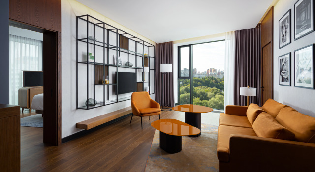 Апартаменты с 2 комнатами Отель Radisson Blu Ленинский проспект, Москва