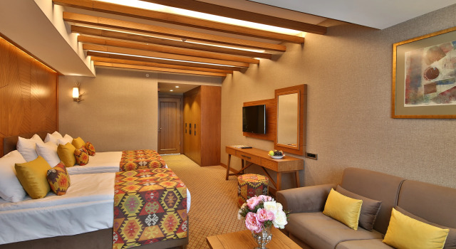Четырёхместный номер Superior Bof Hotels Uludağ Ski&Luxury Resort All Inclusive