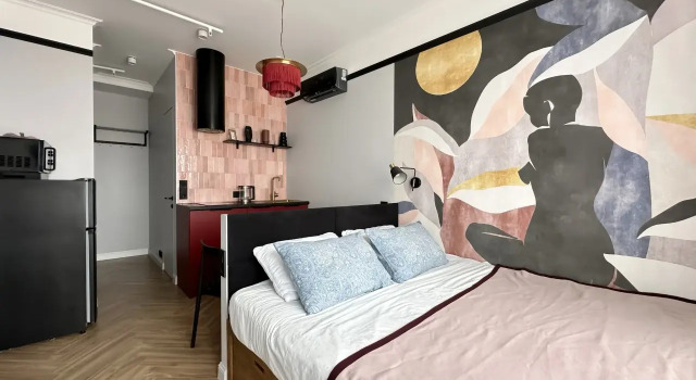 Studiya v Novom Rayone 1-Ya Magistralnaya 25 Apartments, Prenota Appartamento Mosca Russia