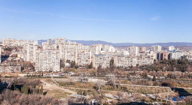 Апартаменты Apartments in the City Center near Mziuri Park