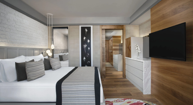 Номер семейный с балконом и с частичным видом на море Acanthus Cennet Barut Collection - Ultra All Inclusive