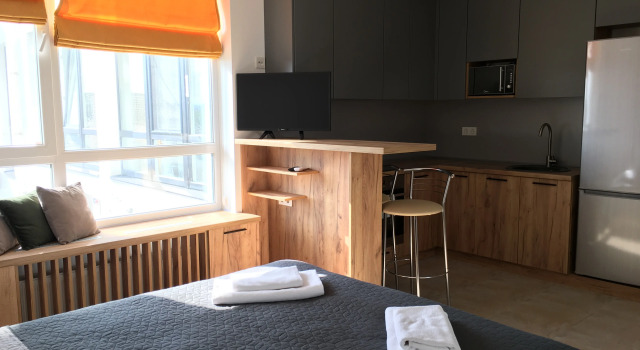 Двухместный номер Standard с красивым видом из окна Апарт-Отель Nyvky Residence