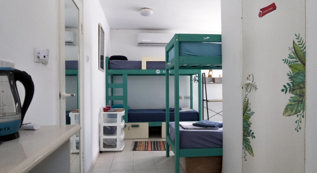 Bett im Wohnheim Ahla Plus Hostel