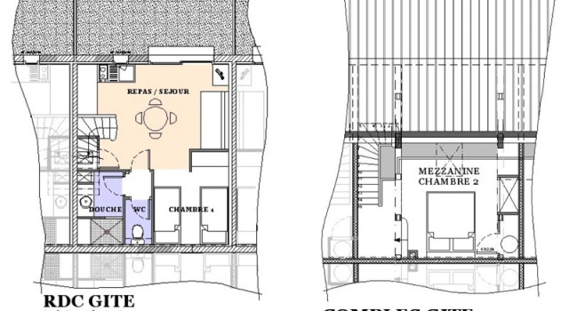 Коттедж с красивым видом из окна Domaine des Compouzines