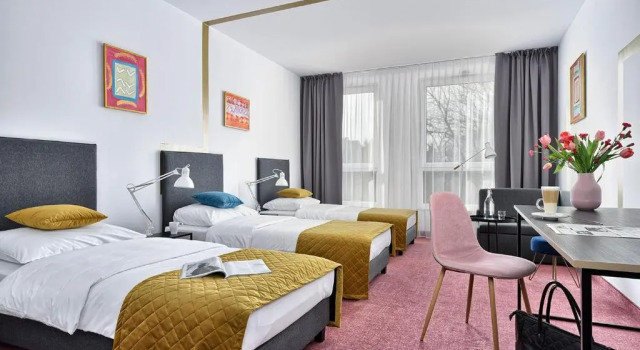 Трёхместный номер Standard Hotel Arche Geologiczna