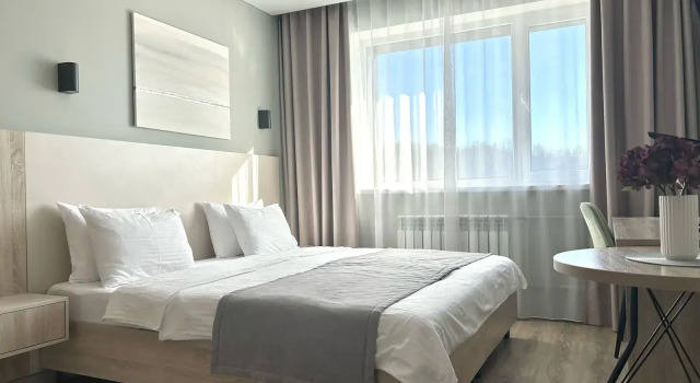 Dvukhmestnye s razdelnymi krovatyami Apartments, Rezervovat Apartmán Hotely v ZAO Area s parkováním, Parkování