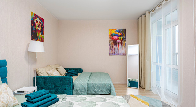 Na Tri Spalnyh Mesta u EKSPO Flat, Prenota Appartamento Hotel a Perm Krai con parcheggio, Parcheggio