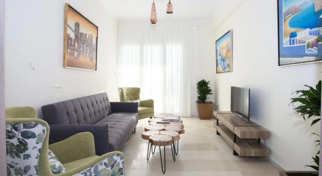 Апартаменты Art Home by the sea Saronida, Забронировать Апартаменты/квартира Саронида 