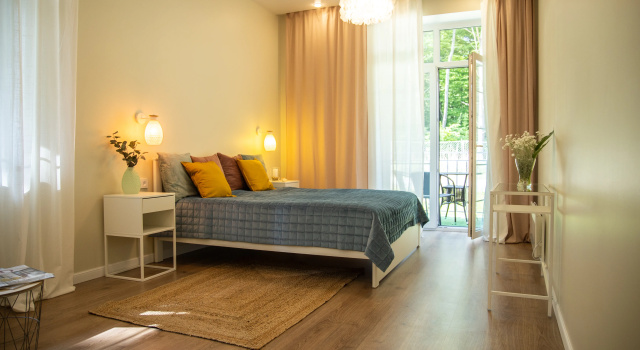 Апартаменты LovelyHome39|Двухкомнатные апартаменты  в Жк Oberdorf  с террасой  в Светлогорске