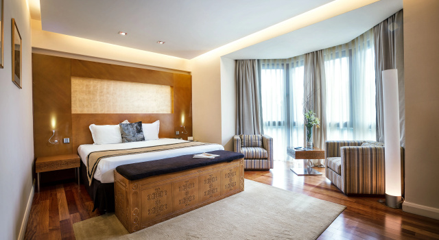 Deluxe Doppel Zimmer The Dostyk Hotel
