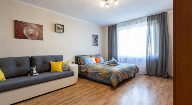Na Ulitse Polotskaya 29/1 Flat, Rezervovat Apartmán Hotely v ZAO Area s parkováním, Parkování