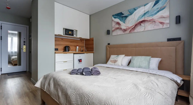 Fortestate na Leninskom prospekte 158 №1 Apartments, Rezervovat Apartmán Hotely v ZAO Area s parkováním, Parkování