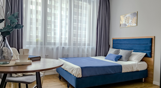 Komfort Semeyny Mainstreet 330/3 Apartments, Rezervovat Apartmán Hotely v ZAO Area s parkováním, Parkování
