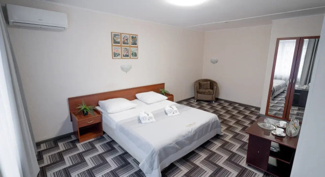 Komfortní Dvoulůžkový s manželskou postelí pokoj 2 pokoje Baikal Hotel