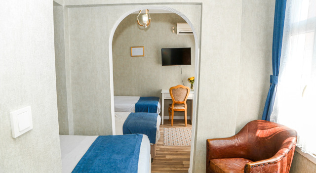 Номер семейный с видом на море Asitane Life Hotel