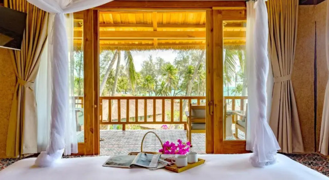 Двухместный номер Premium с видом на океан Курортный отель Resort Grand Ocean Bay Resort Phu Quoc