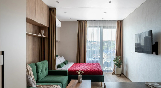 Апартаменты Red Apartments Атлантис апартамент Гермес