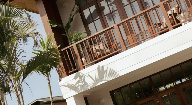 Двухместный номер Standard с балконом и с видом на бассейн Бутик-отель Plawa Laguna Bali