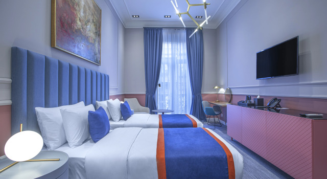 Двухместный номер Deluxe с балконом Отель Heritage Hotel & Suites