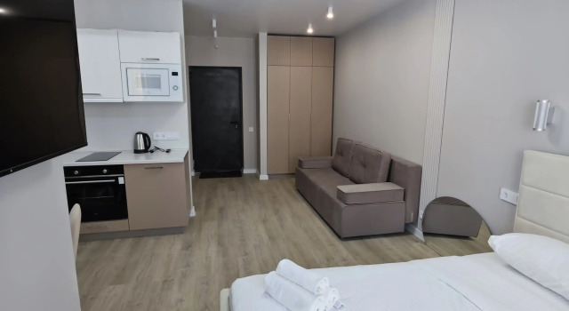 V Zhk Tau House (0190) Apartments, Rezervovat Apartmán Hotely v Bashkortostan s parkováním, Parkování