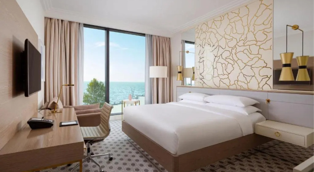 Двухместный номер Guest с видом на море Отель Baku Marriott Hotel Boulevard