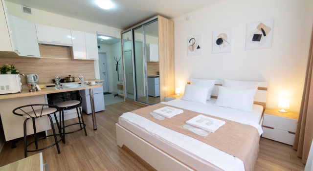 Uyutnaya Studiya 65 Let Pobedy 4/9 Apartments, Prenota Appartamento Hotel a Central Russia con parcheggio, Parcheggio