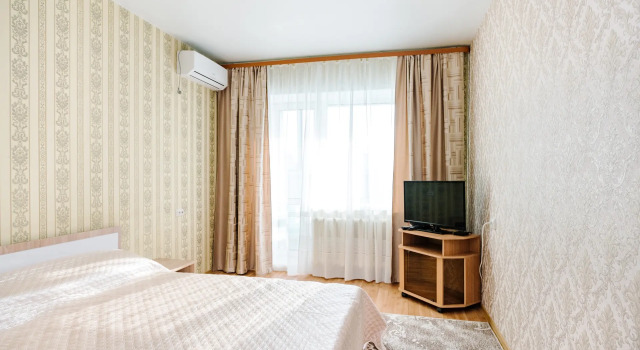1-Komnatnaya V Tsentre Flat, Rezervovat Apartmán Hotely v Amurská s parkováním, Parkování