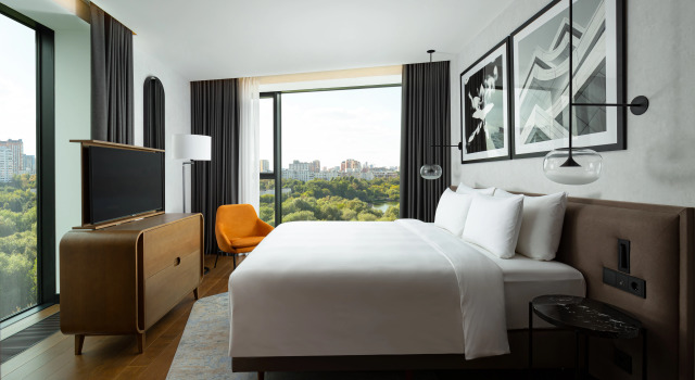 Апартаменты с 2 комнатами Отель Radisson Blu Ленинский проспект, Москва