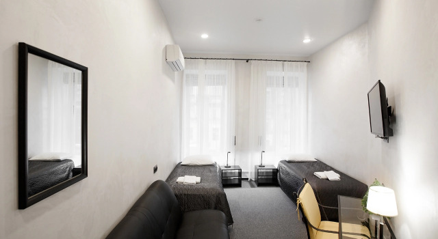 Двухместный семейный полулюкс с видом на город Отель K-Suites