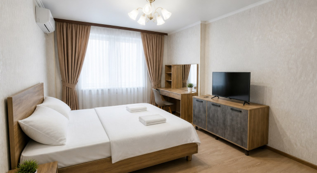 Квартира 1к с Евроремонтом от Мемфис Апарт, Забронировать Апартаменты/квартира Апартаменты Большого Сочи, Апартаменты/квартира