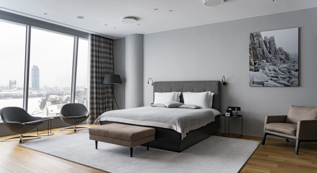 Двухместный номер Premium с красивым видом из окна Отель Резиденция