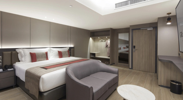 Двухместный люкс Mini Отель Grace At Five by Grace Hotel Bangkok