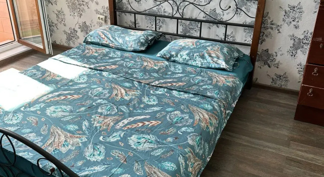 Шестиместные апартаменты Standard с 2 комнатами с балконом и с видом на город Квартира в Престиж Хаус