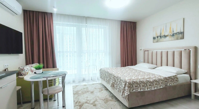 Studiya Komfort u Metro Aerodromnaya Flat, Buchen Sie Ferienwohnung Minsk Minskaja Woblasz