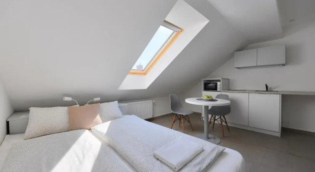 Студия с балконом Апартаменты Villa Oliver Hévíz